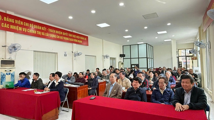 Hội Cựu chiến binh phường Giảng Võ mạn đàm tiểu sử người ứng cử đại biểu Quốc hội khoá XVI và HĐND các cấp- Ảnh 3.