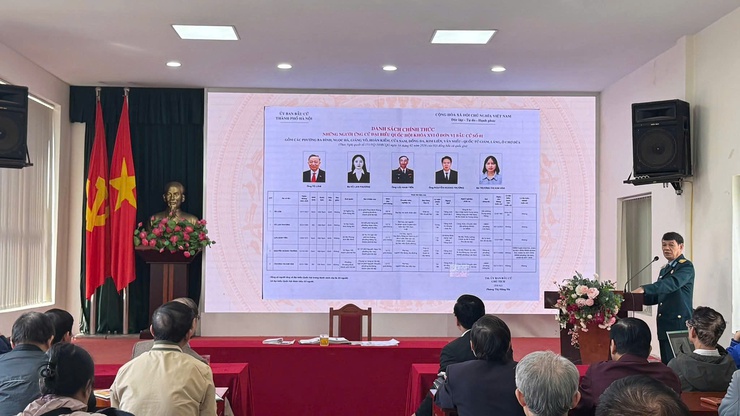 Hội Cựu chiến binh phường Giảng Võ mạn đàm tiểu sử người ứng cử đại biểu Quốc hội khoá XVI và HĐND các cấp- Ảnh 2.