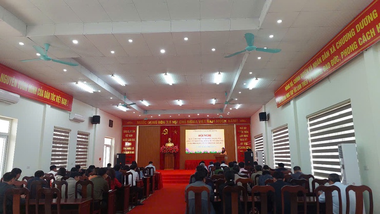 Xã Chương Dương quán triệt nhiệm vụ trọng tâm bảo đảm cuộc bầu cử đại biểu Quốc hội khóa XVI và đại biểu HĐND các cấp thành công- Ảnh 1.