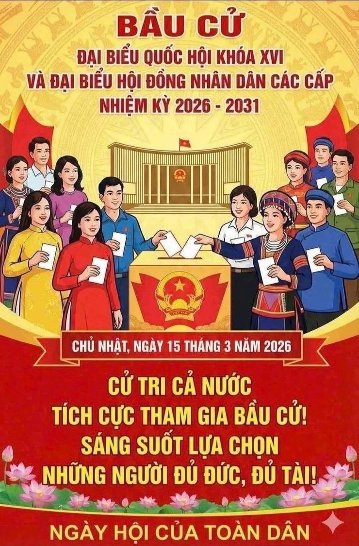NGÀY 15/3/2026 - NGÀY HỘI LỚN CỦA TOÀN DÂN- Ảnh 3.