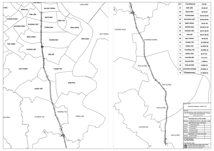 Thông báo về việc công khai lấy ý kiến các cơ quan, tổ chức, cá nhân và cộng đồng dân cư liên quan đối với hồ sơ phương án tuyến tỷ lệ 1/500 dự án trục không gian quốc lộ 1A gắn với chỉnh trang và tái thiết đô thị- Ảnh 3.