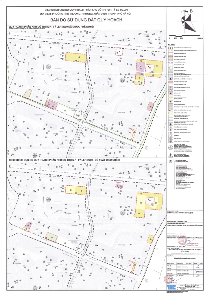 Phường Phú Thượng niêm yết công khai, lấy ý kiến cộng đồng về điều chỉnh cục bộ Quy hoạch phân khu đô thị H2-1 tỷ lệ 1/2000- Ảnh 1.