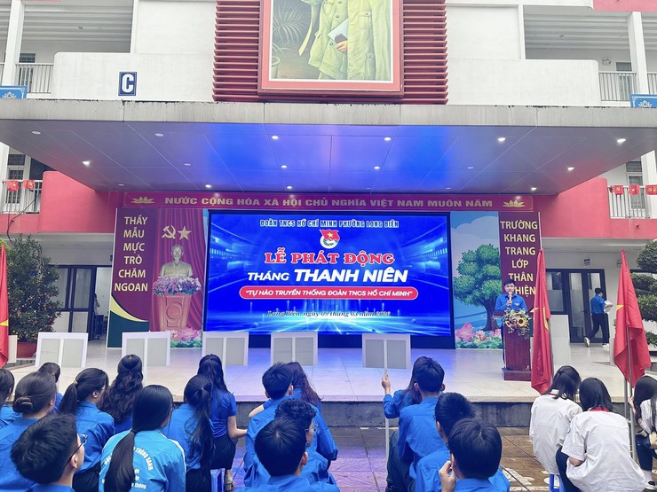 Đoàn phường Long Biên tổ chức Lễ Phát động Tháng Thanh niên năm 2026- Ảnh 4.