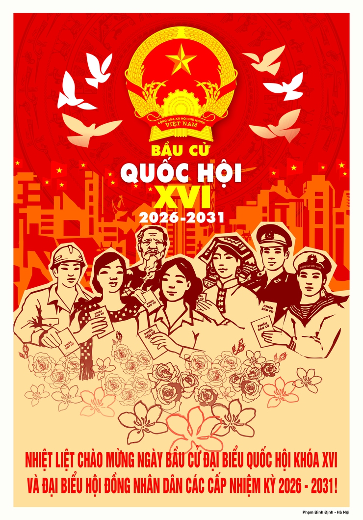 NỘI DUNG TRỌNG TÂM TRONG CÔNG TÁC TUYÊN TRUYỀN BẦU CỬ ĐẠI BIỂU QUỐC HỘI KHÓA XVI VÀ ĐẠI BIỂU HỘI ĐỒNG NHÂN DÂN CÁC CẤP NHIỆM KỲ 2026-2031- Ảnh 1.