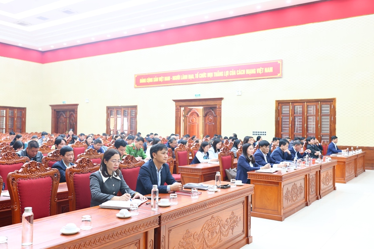 THẠCH THẤT: HỘI NGHỊ QUÁN TRIỆT CÔNG TÁC BẦU CỬ ĐẠI BIỂU QUỐC HỘI VÀ ĐẠI BIỂU HĐND CÁC CẤP NHIỆM KỲ 2026 – 2031- Ảnh 6.