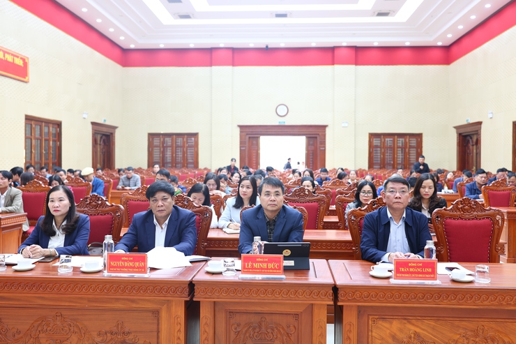 THẠCH THẤT: HỘI NGHỊ QUÁN TRIỆT CÔNG TÁC BẦU CỬ ĐẠI BIỂU QUỐC HỘI VÀ ĐẠI BIỂU HĐND CÁC CẤP NHIỆM KỲ 2026 – 2031- Ảnh 4.