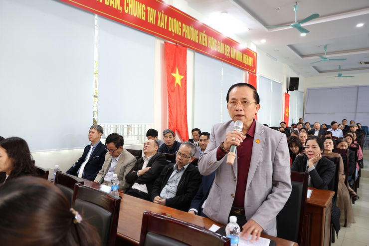 Hội nghị đại biểu Nhân dân phường Kiến Hưng bàn việc xây dựng đời sống văn hóa ở cơ sở năm 2026- Ảnh 3.