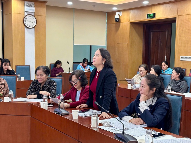 Phụ nữ phường Đống Đa tổ chức Hội nghị mạn đàm  tiểu sử các ứng cử viên đại biểu Quốc hội khóa XVI và HĐND các cấp nhiệm kỳ 2026-2031- Ảnh 6.