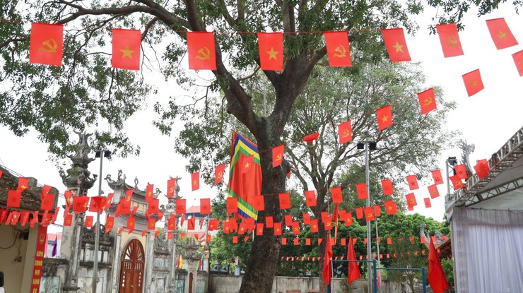 Quang Minh sẵn sàng cho điểm cầu truyền hình trực tiếp bầu cử tại thôn Liễu Trì- Ảnh 6.