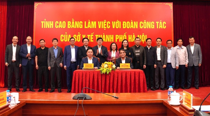 Ngành Y tế Hà Nội hỗ trợ toàn diện phát triển y tế tỉnh Cao Bằng- Ảnh 4.