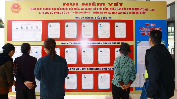 Xã Mỹ Đức sẵn sàng cho ngày bầu cử đại biểu Quốc hội khóa XVI và đại biểu HĐND các cấp nhiệm kỳ 2026-2031- Ảnh 9.