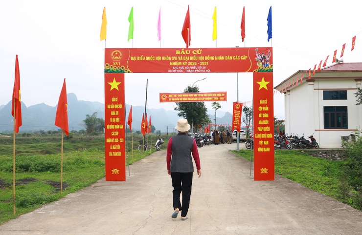 Xã Mỹ Đức sẵn sàng cho ngày bầu cử đại biểu Quốc hội khóa XVI và đại biểu HĐND các cấp nhiệm kỳ 2026-2031- Ảnh 7.