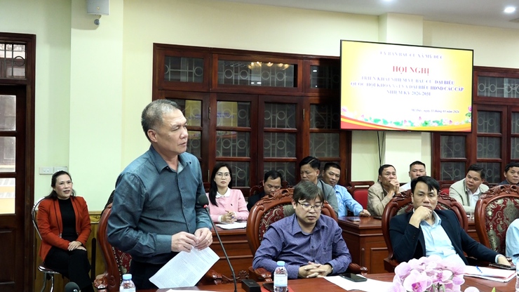 Uỷ ban bầu cử xã Mỹ Đức đánh giá và triển khai một số nhiệm vụ trọng tâm trước ngày bầu cử Quốc hội và HĐND các cấp nhiệm kỳ 2026 – 2031- Ảnh 7.