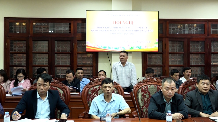 Uỷ ban bầu cử xã Mỹ Đức đánh giá và triển khai một số nhiệm vụ trọng tâm trước ngày bầu cử Quốc hội và HĐND các cấp nhiệm kỳ 2026 – 2031- Ảnh 12.