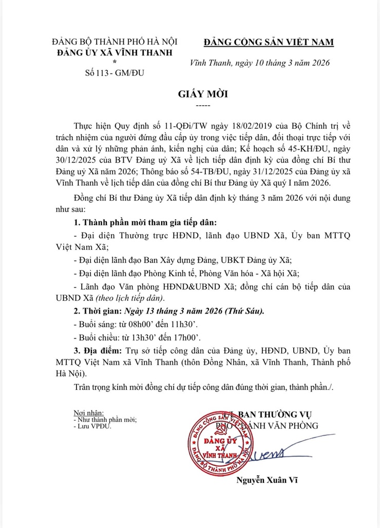 ĐẢNG ỦY XÃ VĨNH THANH- Ảnh 1.