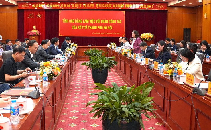 Ngành Y tế Hà Nội hỗ trợ toàn diện phát triển y tế tỉnh Cao Bằng- Ảnh 1.