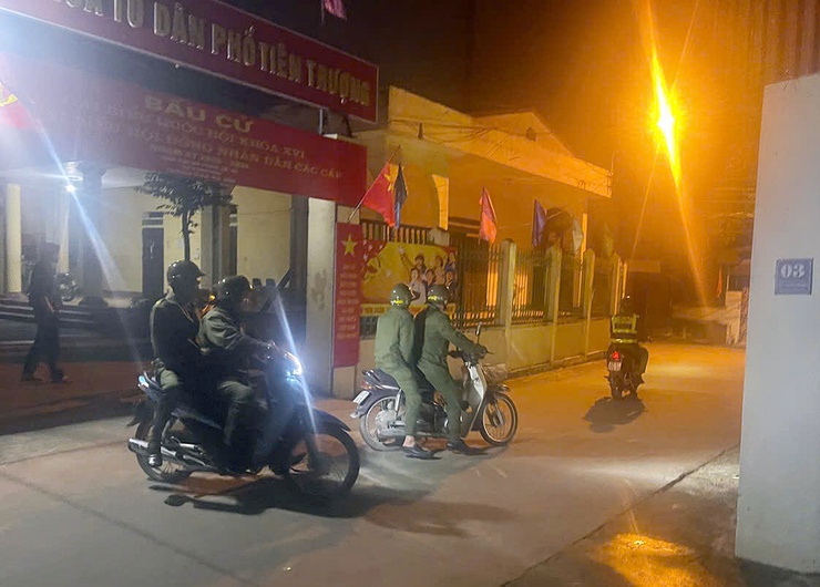 Công an xã Xuân Mai triển khai công tác đảm bảo ANTT phục vụ bầu cử.- Ảnh 4.