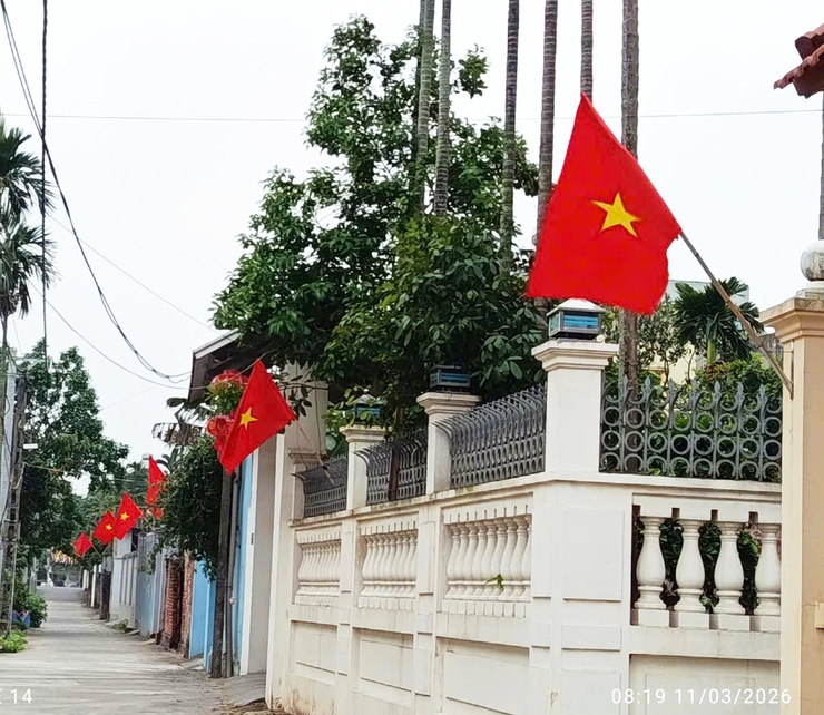 Thông báo treo cờ Tổ quốc Chào mừng Ngày bầu cử đại biểu Quốc hội khóa XVI và đại biểu Hội đồng nhân dân các cấp nhiệm kỳ 2026 – 2031- Ảnh 1.