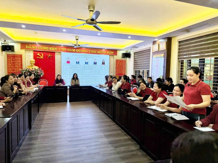 CÁC NHÀ TRƯỜNG TRÊN ĐỊA BÀN XÃ THƯ LÂM TỔ CHỨC HỘI NGHỊ MẠN ĐÀM VỀ CƠ CẤU, TIÊU CHUẨN ĐẠI BIỂU QUỐC HỘI KHÓA XVI VÀ ĐẠI BIỂU HĐND CÁC CẤP NHIỆM KỲ 2026 – 2031- Ảnh 10.