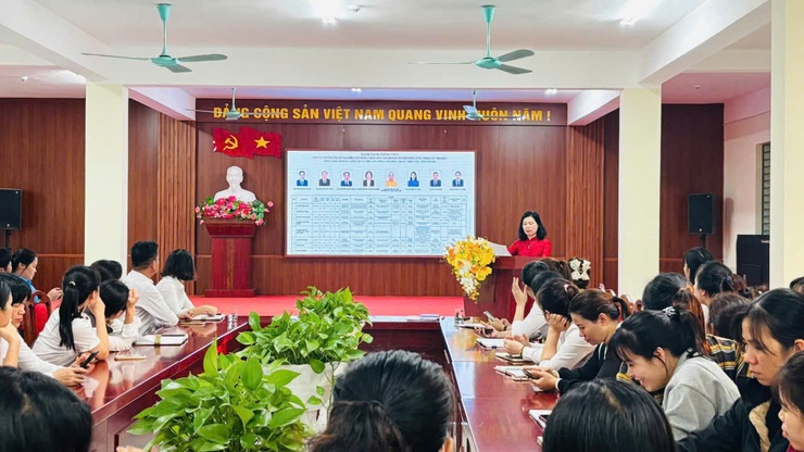 CÁC NHÀ TRƯỜNG TRÊN ĐỊA BÀN XÃ THƯ LÂM TỔ CHỨC HỘI NGHỊ MẠN ĐÀM VỀ CƠ CẤU, TIÊU CHUẨN ĐẠI BIỂU QUỐC HỘI KHÓA XVI VÀ ĐẠI BIỂU HĐND CÁC CẤP NHIỆM KỲ 2026 – 2031- Ảnh 11.