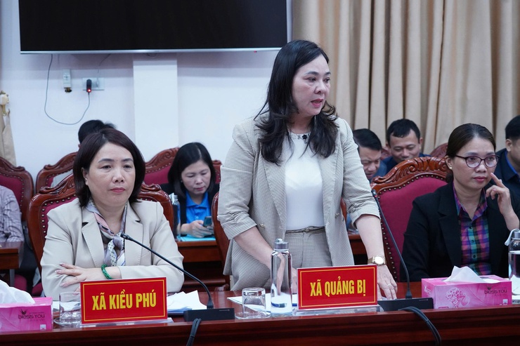 Đoàn kiểm tra, giám sát số 04 của Ủy ban MTTQ thành phố Hà Nội kiểm tra công tác bầu cử tại phường Chương Mỹ- Ảnh 7.