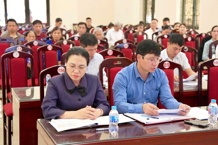 Hội nghị lấy ý kiến cơ quan, tổ chức, cá nhân và cộng đồng dân cư đối với đồ án: Điều chỉnh cục bộ Quy hoạch chi tiết tỷ lệ 1/500 Khu đô thị mới G19.- Ảnh 13.