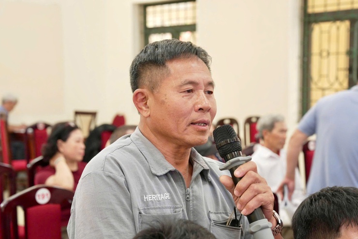 Hội nghị lấy ý kiến cơ quan, tổ chức, cá nhân và cộng đồng dân cư đối với đồ án: Điều chỉnh cục bộ Quy hoạch chi tiết tỷ lệ 1/500 Khu đô thị mới G19.- Ảnh 9.