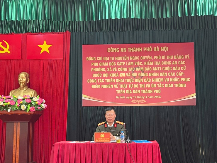 Công an xã Tam Hưng bảo đảm an ninh, trật tự phục vụ bầu cử đại biểu Quốc hội khóa XVI và HĐND các cấp- Ảnh 5.