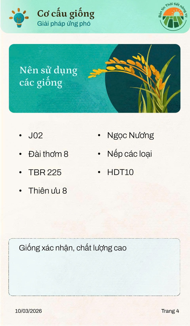Thời tiết tháng 3 và những lưu ý trong sản xuất nông nghiệp- Ảnh 3.