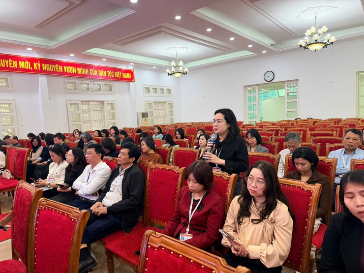 Cơ quan Đảng ủy – Ủy ban MTTQ Việt Nam và Cơ quan HĐND & UBND phường Bồ Đề tổ chức hội nghị mạn đàm tiểu sử các ứng cử viên- Ảnh 4.