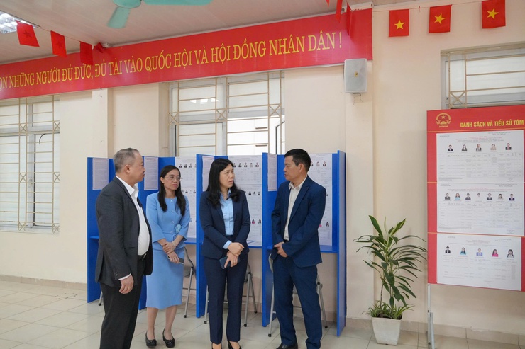 Đoàn kiểm tra, giám sát số 02 Uỷ ban MTTQ Việt Nam TP. Hà Nội làm việc với các phường Phú Diễn, Tây Tự, Xuân Đỉnh, Đông Ngạc về công tác bầu cử đại biểu Quốc hội khoá XVI và đại biểu HĐND các cấp nhiệm kỳ 2026 - 2031- Ảnh 5.