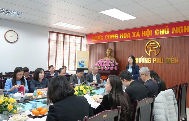 Đoàn kiểm tra, giám sát số 02 Uỷ ban MTTQ Việt Nam TP. Hà Nội làm việc với các phường Phú Diễn, Tây Tự, Xuân Đỉnh, Đông Ngạc về công tác bầu cử đại biểu Quốc hội khoá XVI và đại biểu HĐND các cấp nhiệm kỳ 2026 - 2031- Ảnh 1.