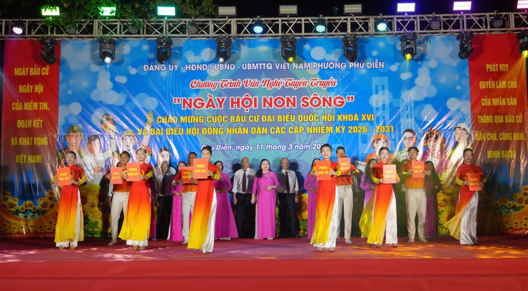 “Ngày Hội Non Sông”: Chương trình văn nghệ tuyên truyền chào mừng bầu cử đại biểu Quốc hội và đại biểu HĐND các cấp nhiệm kỳ 2026-2031- Ảnh 2.