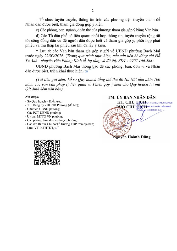 Thông báo về việc công khai lấy ý kiến cộng đồng dân cư liên quan đối với Quy hoạch tổng thể Thủ đô Hà Nội tầm nhìn 100 năm- Ảnh 2.