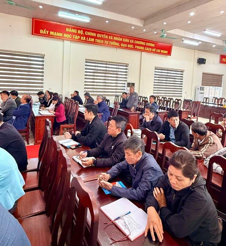 Xã Chương Dương tổ chức hội nghị giao ban dư luận xã hội tháng 02/2026- Ảnh 5.