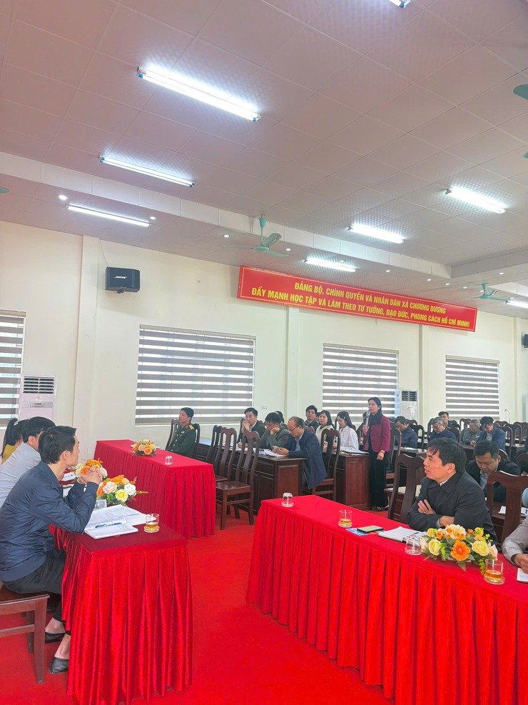 Xã Chương Dương tổ chức hội nghị giao ban dư luận xã hội tháng 02/2026- Ảnh 3.