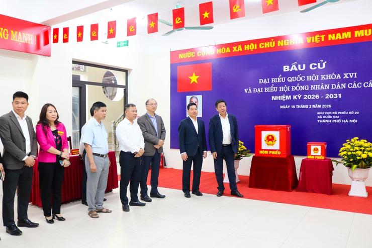 Quốc Oai sẵn sàng cho Ngày bầu cử – phát huy quyền làm chủ của Nhân dân- Ảnh 1.