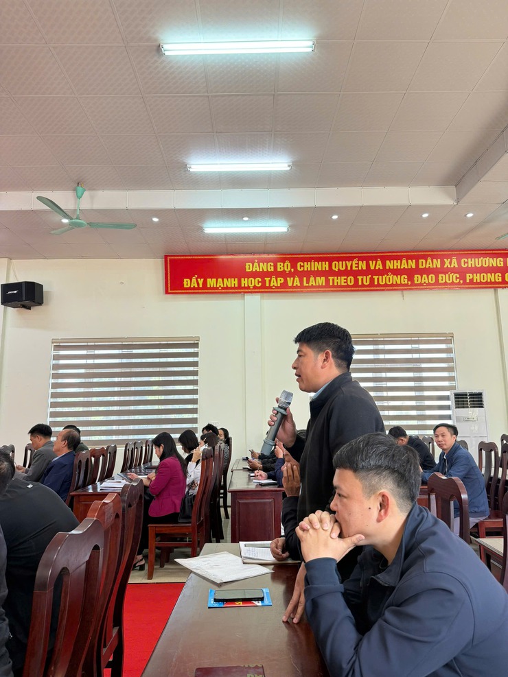 Xã Chương Dương tổ chức hội nghị giao ban dư luận xã hội tháng 02/2026- Ảnh 6.