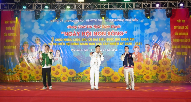 “Ngày Hội Non Sông”: Chương trình văn nghệ tuyên truyền chào mừng bầu cử đại biểu Quốc hội và đại biểu HĐND các cấp nhiệm kỳ 2026-2031- Ảnh 8.