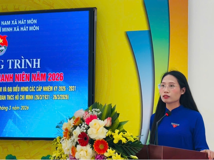 Đoàn Thanh niên xã Hát Môn phát động “Tháng Thanh niên” và ra mắt các đội hình thanh niên tình nguyện năm 2026- Ảnh 1.