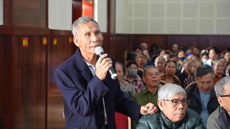 Uỷ ban MTTQ Việt Nam xã Phù Đổng tổ chức Hội nghị mạn đàm tiểu sử ứng cử viên đại biểu quốc hội khóa XVI và đại biểu Hội đồng Nhân dân các cấp - Ảnh 3.