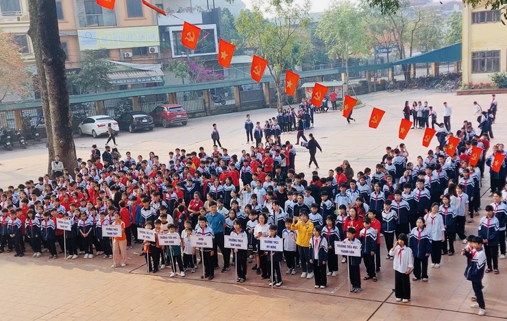 Sôi nổi giải thể thao học sinh phổ thông xã Tam Hưng- Ảnh 5.