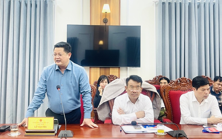 Uỷ ban Bầu cử xã Phúc Lộc tiếp tục nghe báo cáo tiến độ công tác bầu cử tại các đơn vị bầu cử trên địa bàn- Ảnh 2.