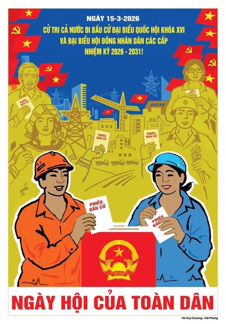 NGÀY 15/3/2026 - CỬ TRI HÀ NỘI TÍCH CỰC ĐI BẦU CỬ- Ảnh 1.