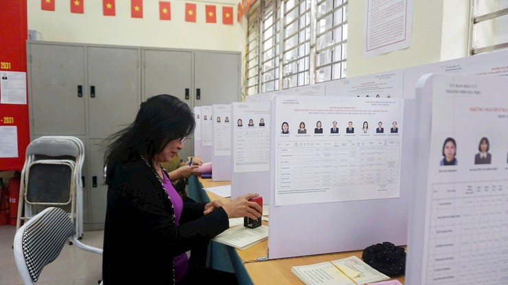 34 khu vực bỏ phiếu phường Việt Hưng sẵn sàng cho ngày hội non sông- Ảnh 4.