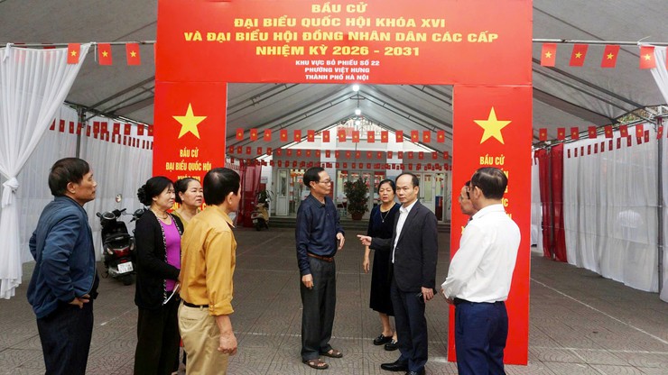 34 khu vực bỏ phiếu phường Việt Hưng sẵn sàng cho ngày hội non sông- Ảnh 5.