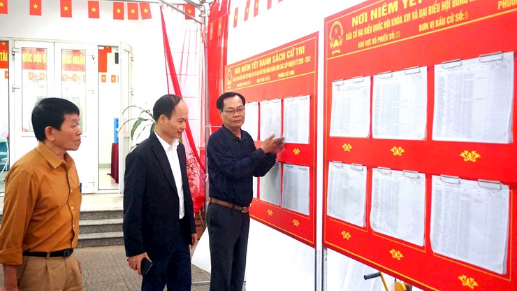 34 khu vực bỏ phiếu phường Việt Hưng sẵn sàng cho ngày hội non sông- Ảnh 6.