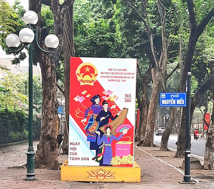 Phường Ba Đình rực rỡ cờ hoa, sẵn sàng cho Ngày hội lớn của toàn dân- Ảnh 32.