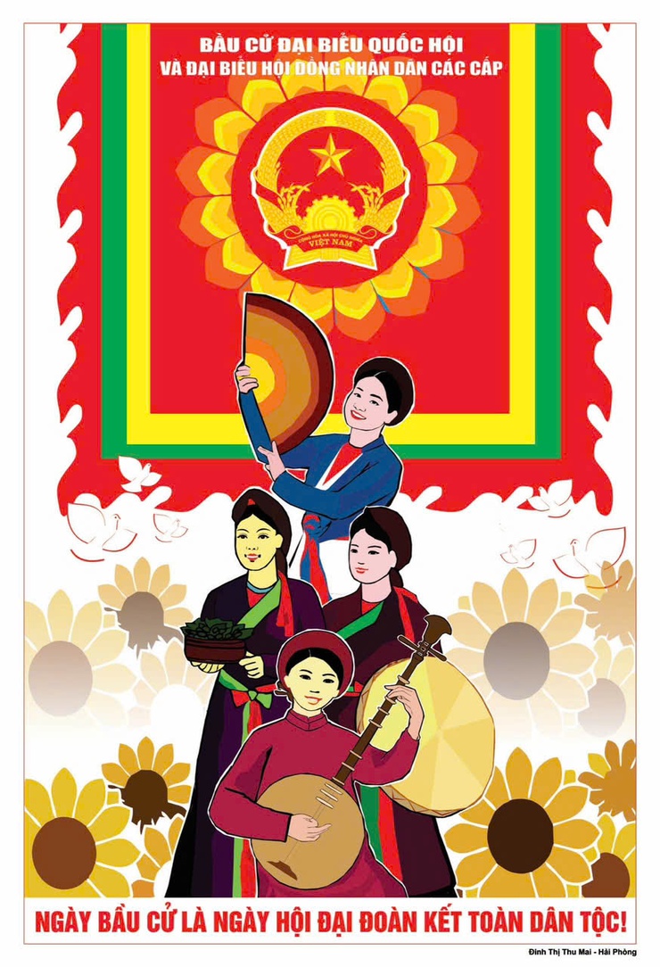 Xã Kim Anh: Cử tri hào hứng hướng về ngày hội bầu cử- Ảnh 4.