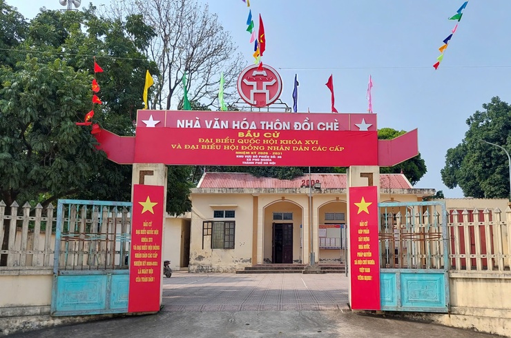 Phú Nghĩa trang trí cờ hoa rực rỡ chào mừng Ngày bầu cử 15/3/2026- Ảnh 15.